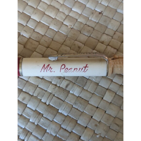 Vintage Planters Mr. Peanut Nuts Works Mechanical Lead Figural Pencil - Picture 6 of 9